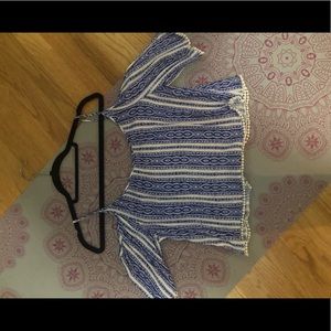 Cold shoulder top